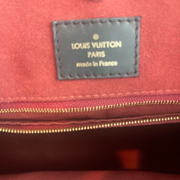 EUC Louis Vuitton On The Go Bicolor Empreinte Tote MM and Wallet - Picture 9 of 16